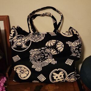 Helen Lee Honolulu Hawaii Dragon Cloth Reusable Tote Bag